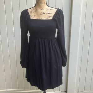 Old Navy mini dress babydoll XS black